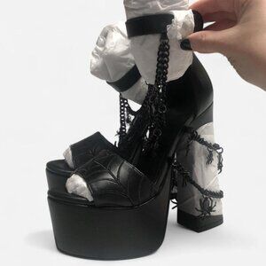 Dolls Kill Creepy Crawler Heels